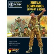 Bolt Action Commandos Support Group (HQ, Mortar & MMG) - EN